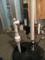 Free standing vertical installation